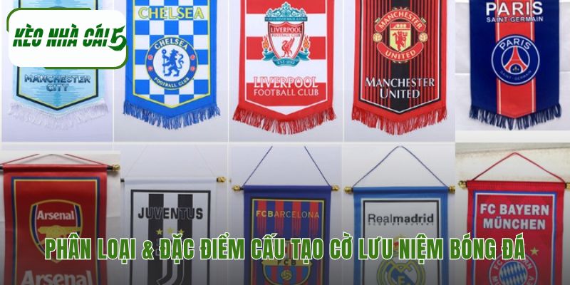 Đặc điểm cờ lưu niệm phản ánh bản sắc riêng của mỗi giải đấu